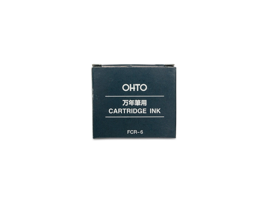 Ohto Dude Fountain Pen Refill - 6 pcs, Dark Blue