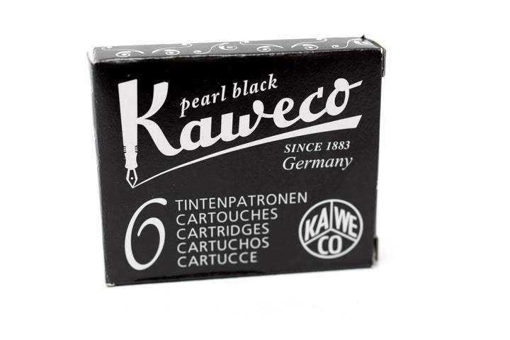 Kaweco Fountain Ink Cartridge Refill (6 pk) - Pearl Black