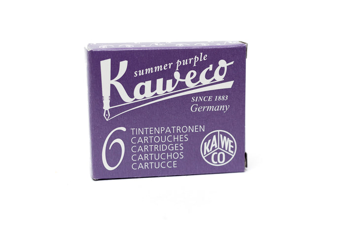 Kaweco Fountain Ink Cartridge Refill (6 pk) - Summer Purple