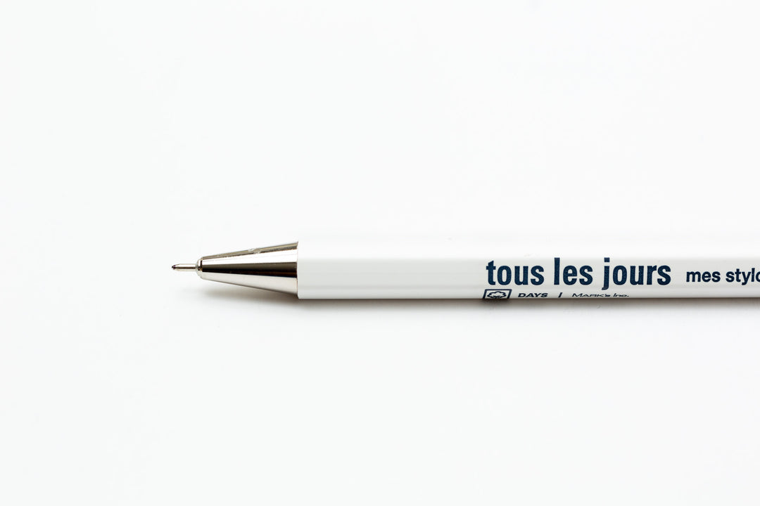 Tous les Jours Ballpoint Pen - White