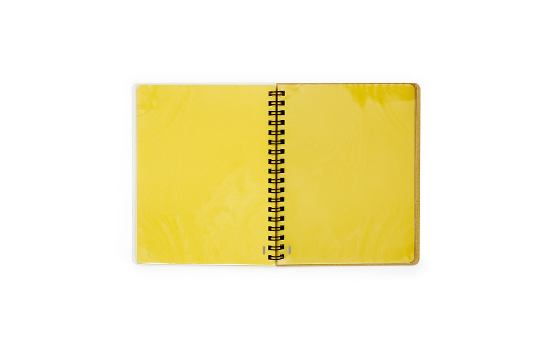 Rollbahn Spiral Notebook - Grid: Blush Pink