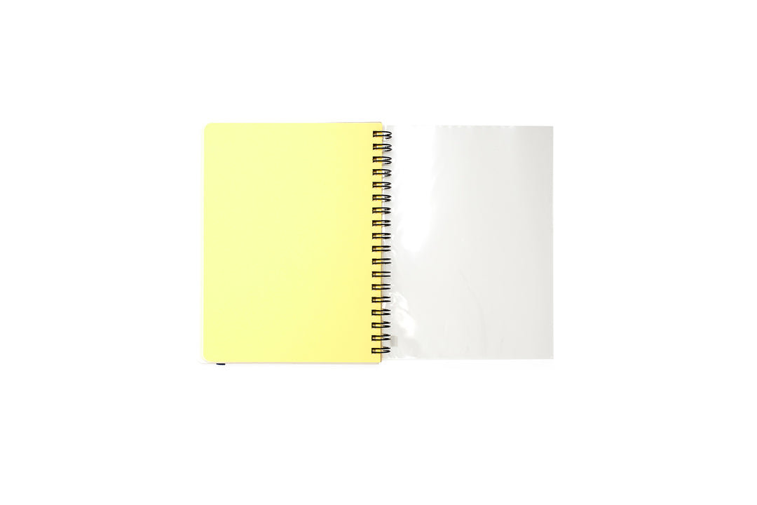 Rollbahn Spiral Notebook - Grid: Blue