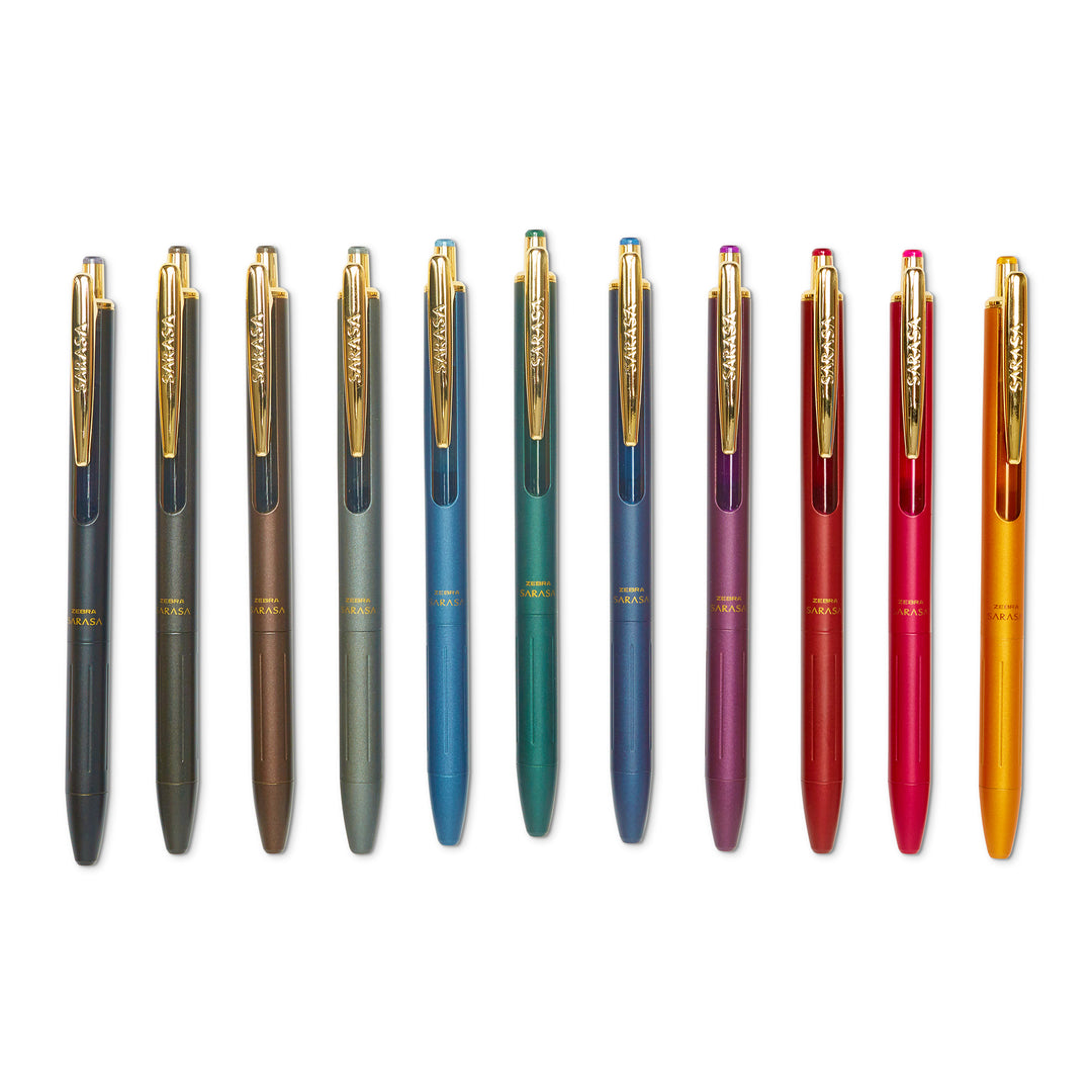 Zebra Sarasa Grand Vintage Gel Pen - Cassis Black