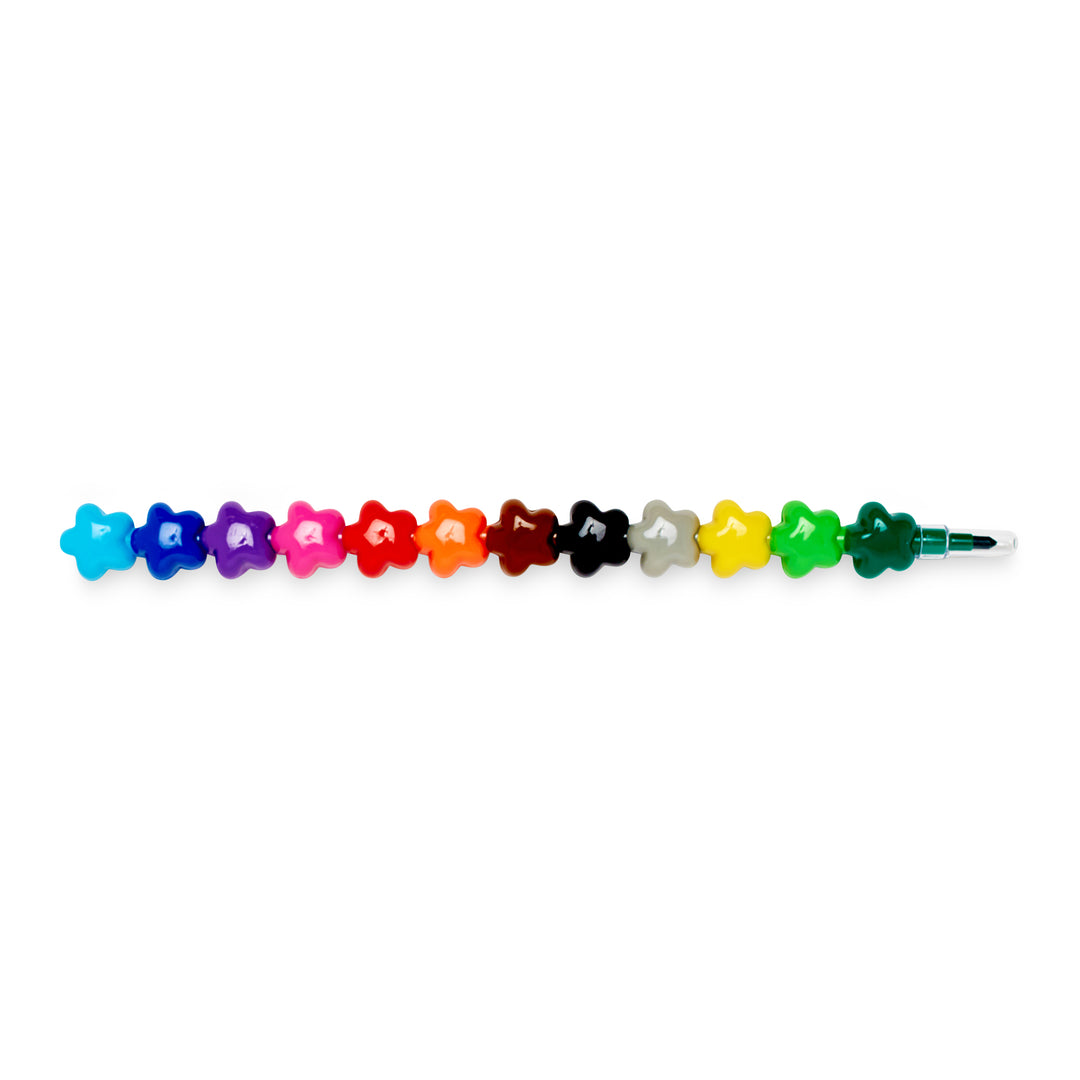 Stack of Stars Stacking Crayons