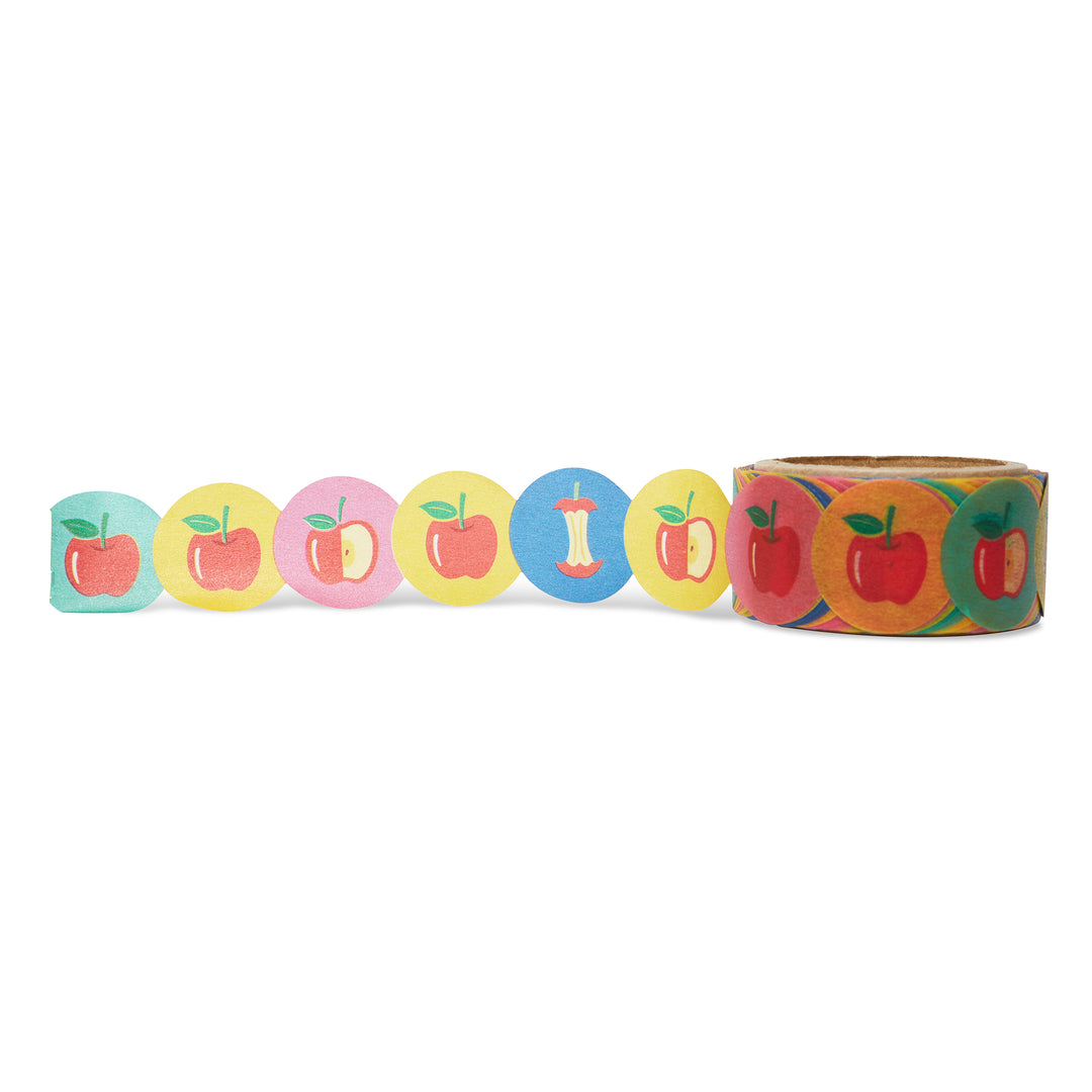 Retro Paper Tape - Apple