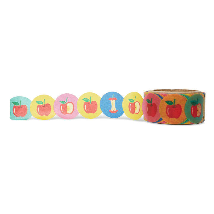 Retro Paper Tape - Apple