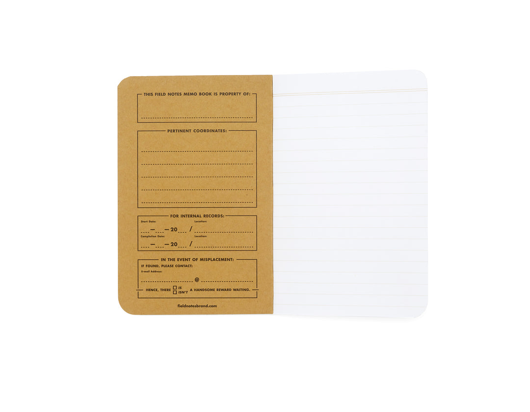 Field Notes Kraft Notebooks - Mixed