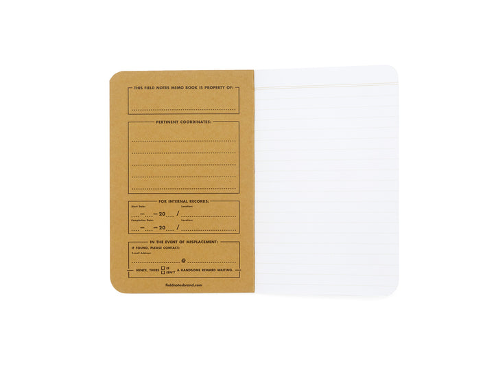 Field Notes Kraft Notebooks - Mixed